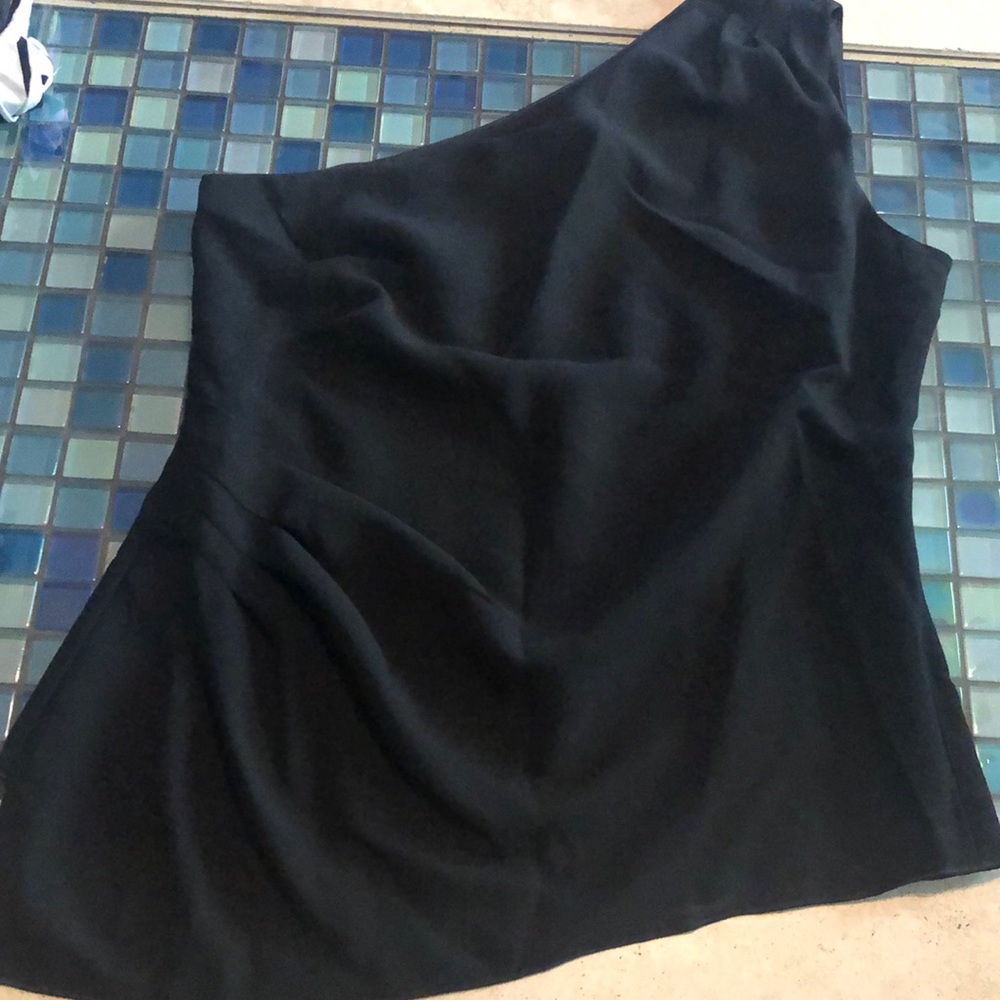 White House Black Market one shoulder top